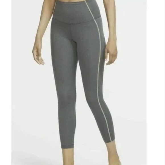 Nike Pants - Nike Yoga Leggings Women's Running Training 3/4 Length CU5360-073 NWT XS